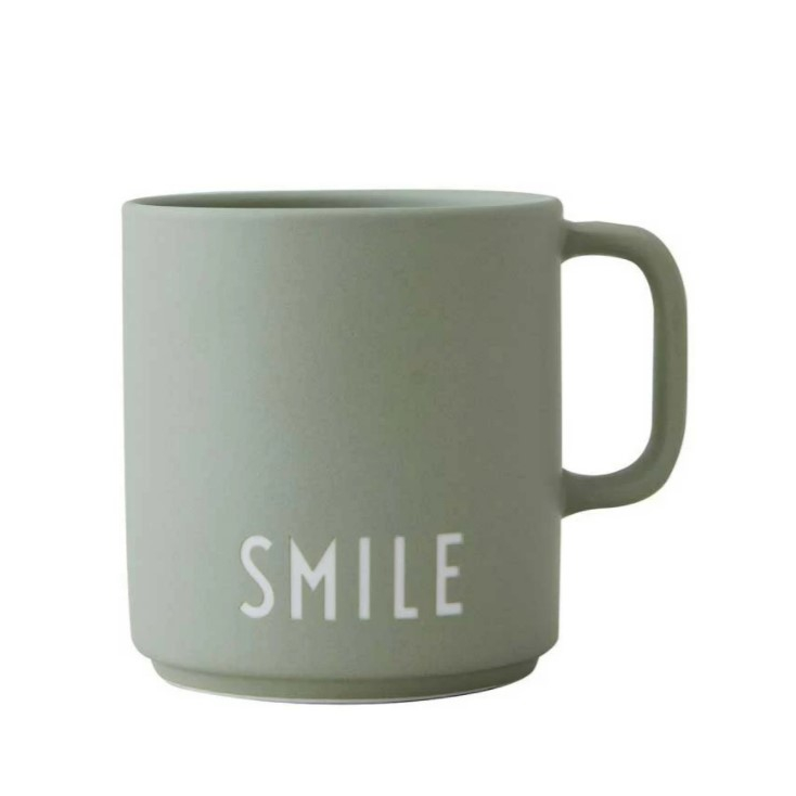 Mug- Smile-green