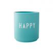 Favourite cup - Happy - Turquoise