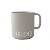 Mug- Friend - grey