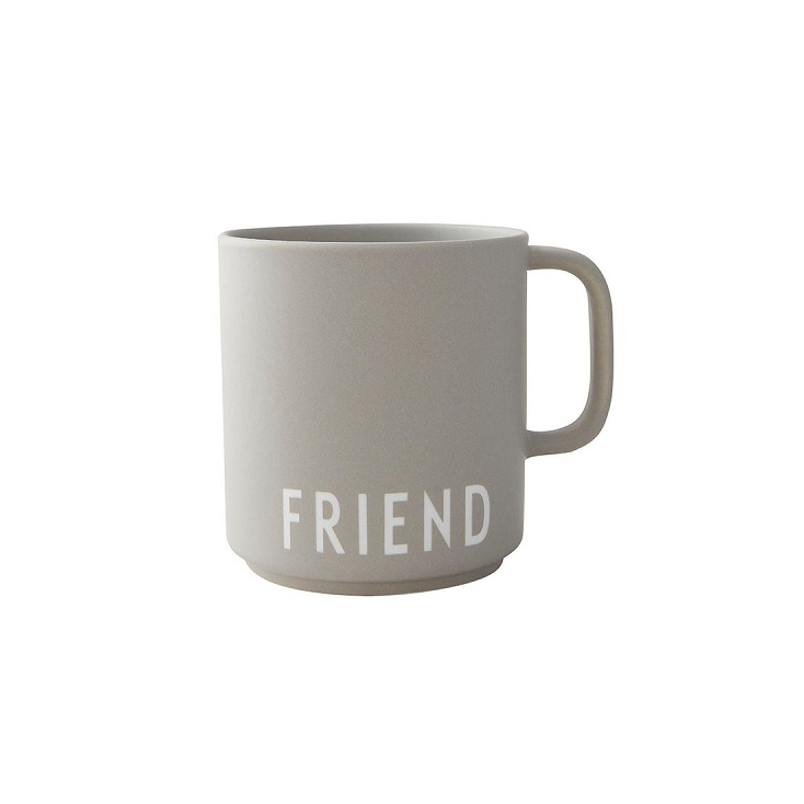 Mug- Friend - grey