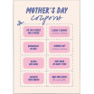 Kaart blanche - carte postale - Mother's day coupons