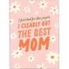 Kaart blanche - carte postale - The best mom