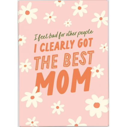 Kaart blanche - carte postale - The best mom