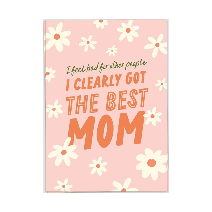 Kaart blanche - carte postale - The best mom