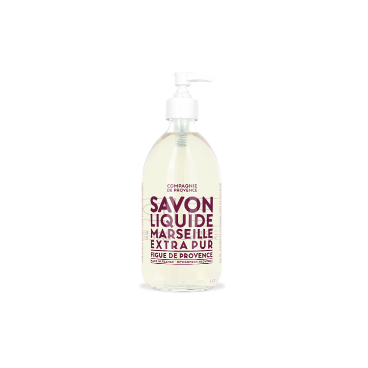 savon liquide Extra Pur 500 ml verre figue