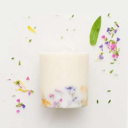 Soy wax candle - 515ml - Wild flowers