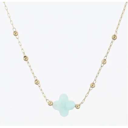 Collier Velasquez - amazonite