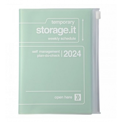 Agenda Storage B6 2023-2024 - Mint