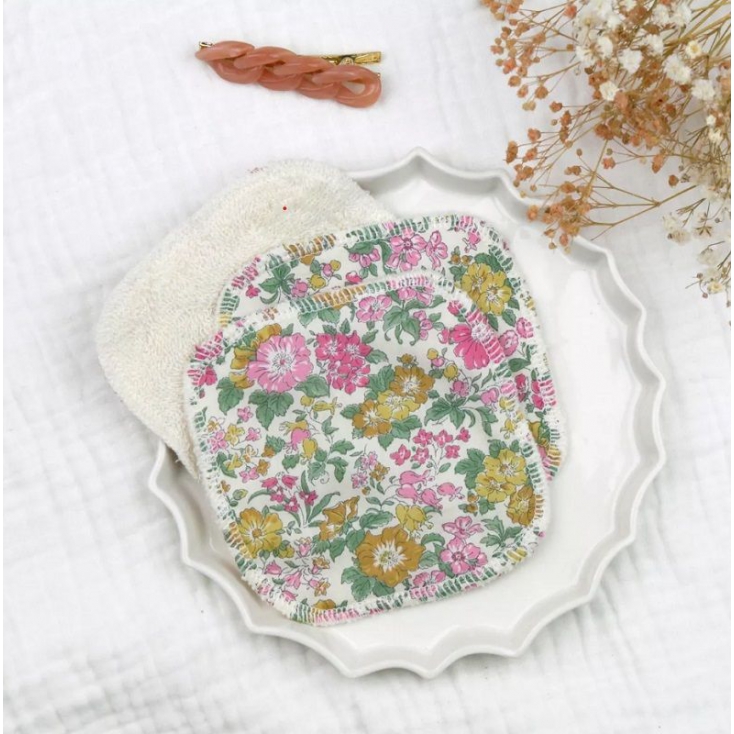 Lingettes lavables lot x 7 - Rosalie