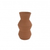 Zig-zag Stone Vase - Red