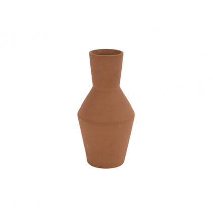 Terracotta Grey Vase