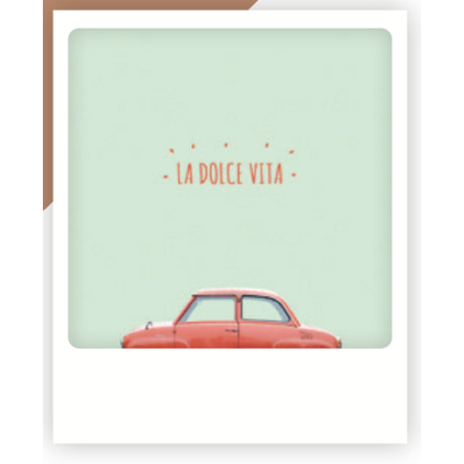 Carte postale La dolce Vita ZG0670IT
