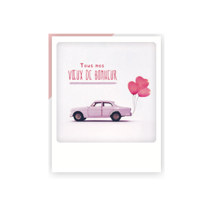 Carte postale Voeux bonheur ZG0609FR