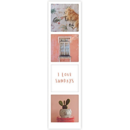 Marque page I love sundays PS0117EN