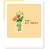 Mini carte postale Happy birthday bouquet in a jar MP0503EN