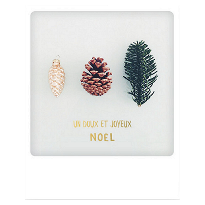 Carte postale Un doux et joyeux noel XM0210FR