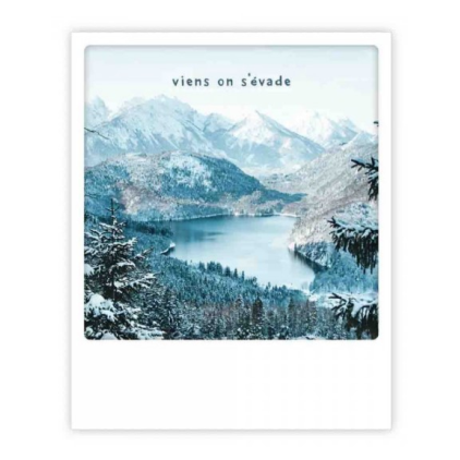 Carte postale Viens on s'évade ZG0757FR