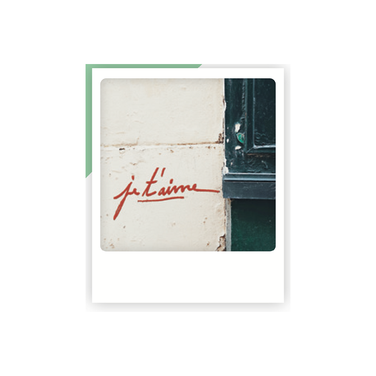 Carte postale je t'aime ZG0863FR