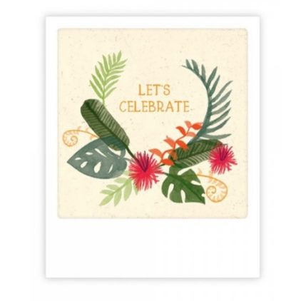 Mini carte postale let's celebrate MP0493EN