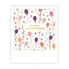 Mini carte anniversaire colorée MP0575FR