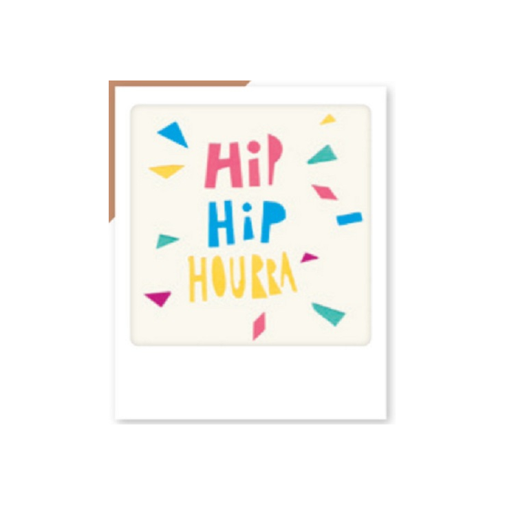 Mini carte - hip hip hourra MP0129FR