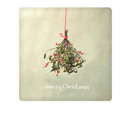 Carte postale - Merry Christmas Misteltoe ZG0146EN