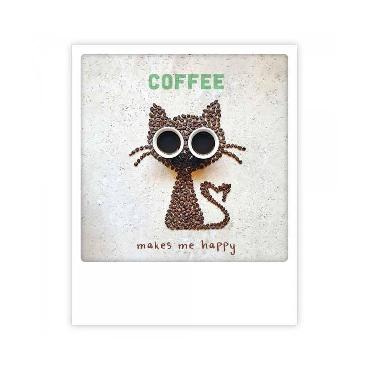 Carte postale- happy coffee-ZG0808