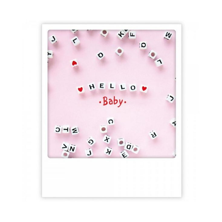 Carte postale Hello Baby ZG0795EN