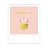 Mini carte postale Joyeux Anniversaire MP0632FR
