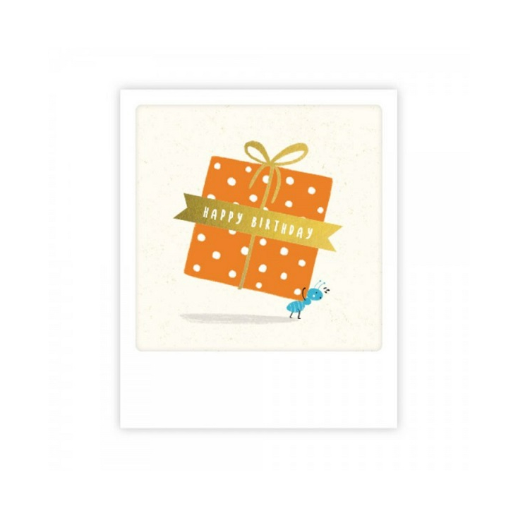 Mini carte postale Happy Birthday MP0551EN