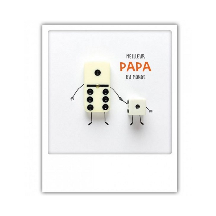 Carte postale - Meilleur papa du monde - ZG0672FR
