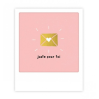 Mini carte postale - juste pour toi - MP0707FR
