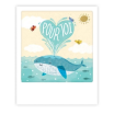 Mini carte postale - pour toi baleine - MP0826FR