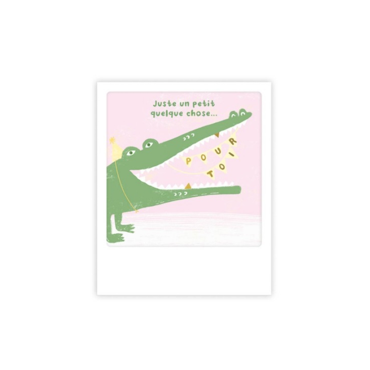 Mini carte postale - Juste un petit quelque chose pour toi - MP0779FR