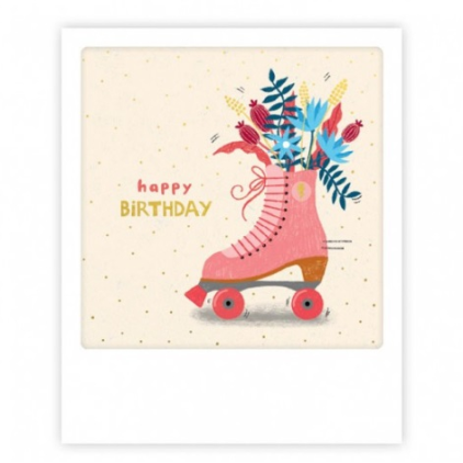 Mini carte postale - Happy birthday - MP0643EN