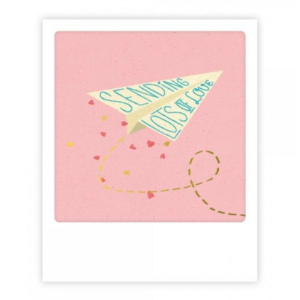 Mini carte postale - Sending lots of love - MP0598EN