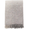 Plaid - Burst grey  - 50% recycled wool 50% lambs wool