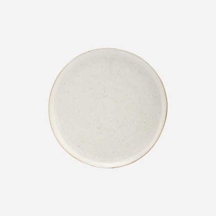 Dinner plate - Pion - grey/white