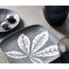 Plate - Chesnut - grey - blue