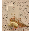 Boucles d'oreilles - or - note de musique