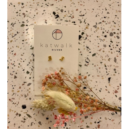 Boucles d'oreilles - or - note de musique
