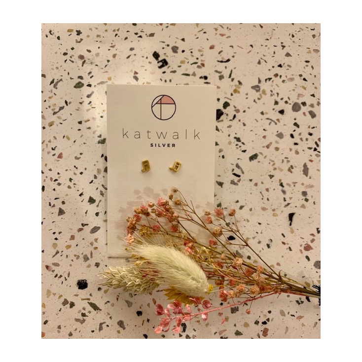 Boucles d'oreilles note de musique or