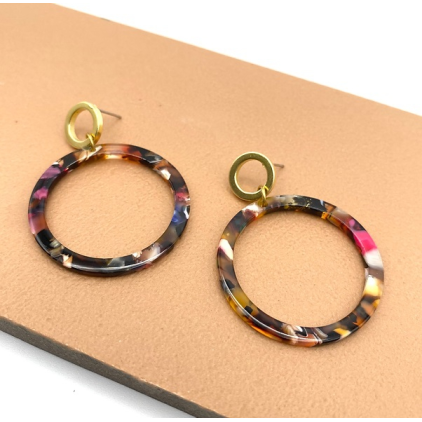 Boucles d'oreilles Azoia - multicolor