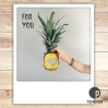 Carte postale Ananas for you ZG0141EN