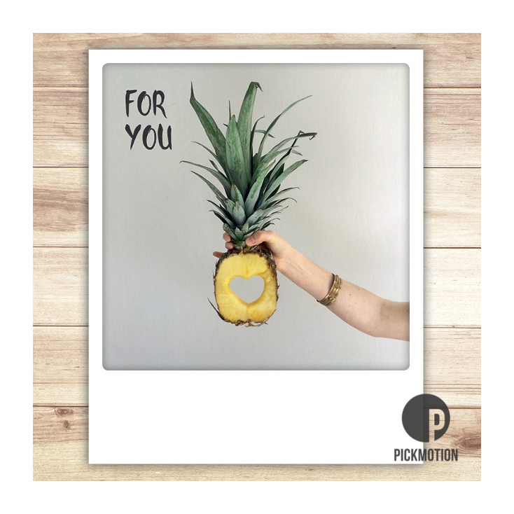 Carte postale Ananas for you ZG0141EN