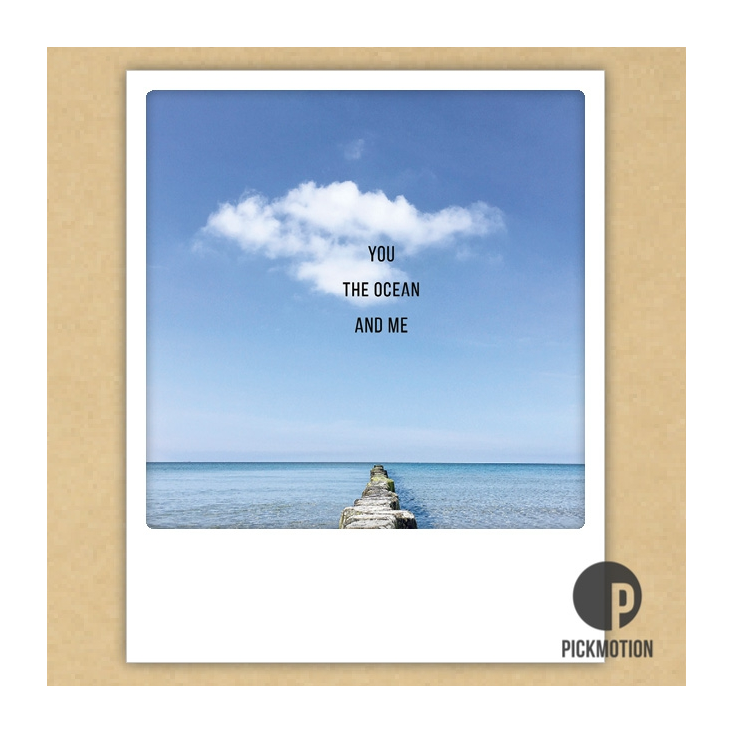 Carte postale You, the ocean and me ZG0483EN
