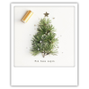 Carte postale Sapin en perle ZG0161FR