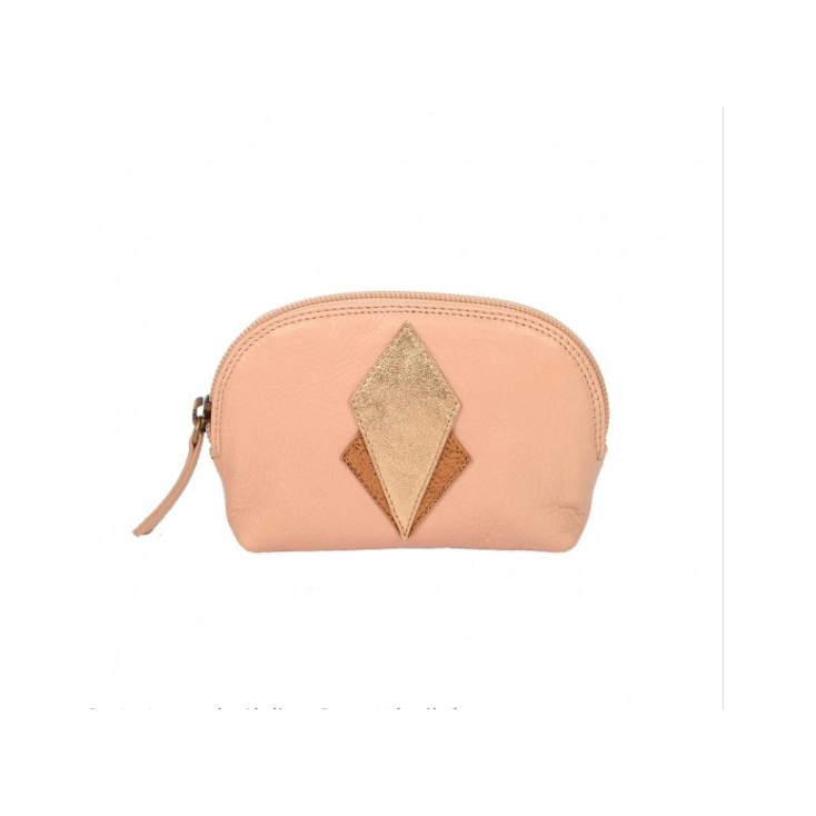 Porte-monnaine Sicile - Rose Bronze