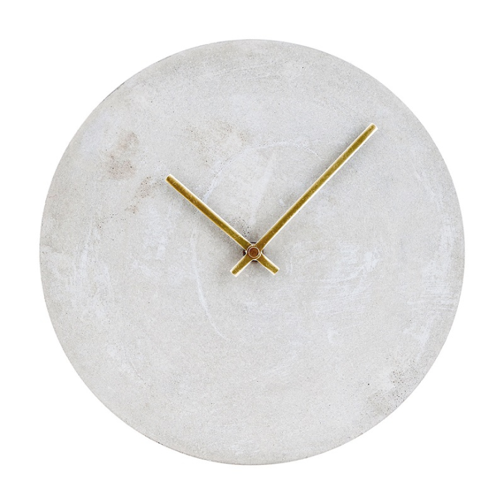 Wall clock Watch concrete 28 cm diam