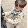 Foulard Dheli - Bleuet